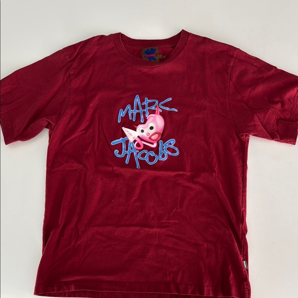 Marc Jacobs Kids Red Graphic T-Shirt